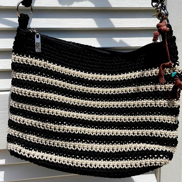 “The Sak” CROCHET Hobo Bag. I’ve only used a few times. - Picture 1 of 11